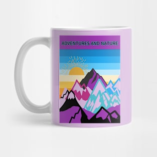 ADVENTURES AND NATURE Mug